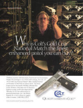 1993 Colt ad featuring Lenny Holmes
