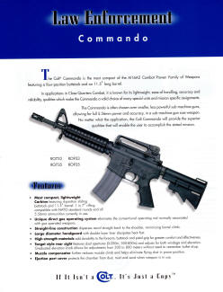 Colt 1999 law enforcement commando