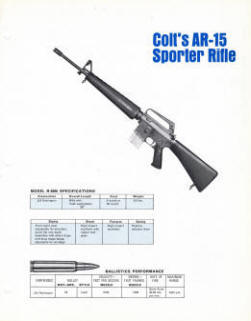 Colt AR-15 R0600 rifle