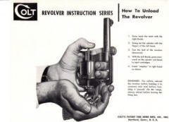 Colt general instruction series images 1956 unloading ammo