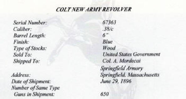 Colt factory letter expanded