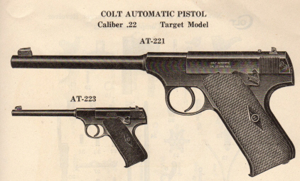 1915 Colt .22 automatic pistol