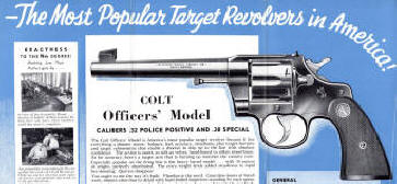 Colt Officer's Model form AA-221 tri-fold