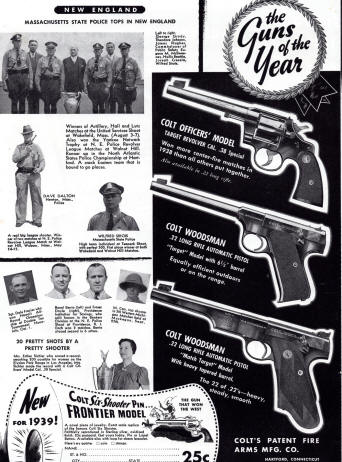 Colt Top shooters for 1938 