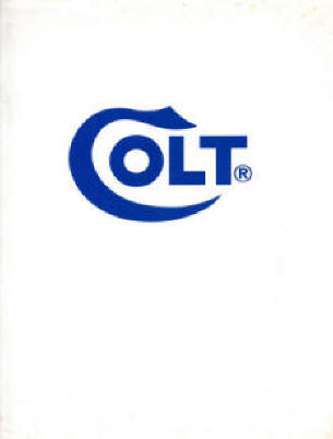 2000 Colt pocket folder catalog with multiple guns