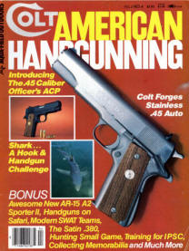 Colt Handgunning magazine 1985
