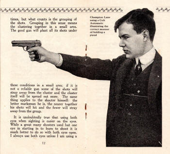  Colt brochure 'How to Shoot', 1914