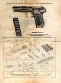 1922 Correct M1908 paperwork for .380 pistol-4