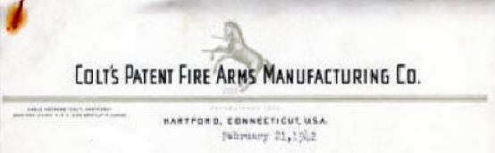 Colt letterhead