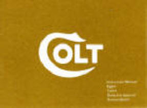 1980s Colt Instruction Manual for Agent, Cobra, Detective Special