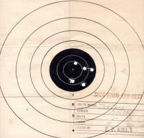 Colt Detective Special factory test target