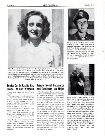 1944 'The Coltsman' Newspaper page 5