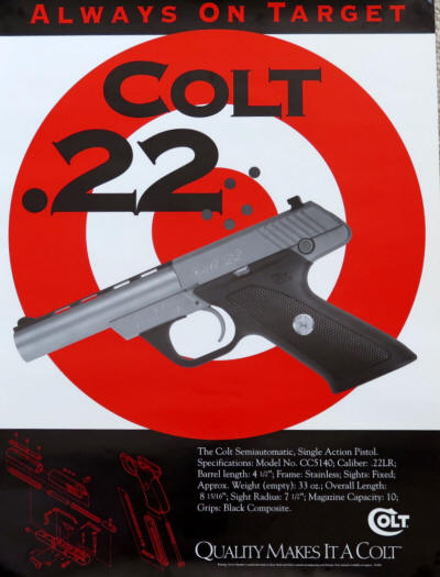 1994 cc5410 single action semiautomatic .22 pistol