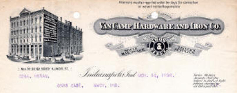 Van Camp Hardware Indianapolis, Indiana