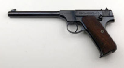 Colt 'Woodsman' Automatic Target Pistol left side