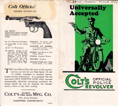 A-81 "Universally Accepted Official Police Revolver" 4th version