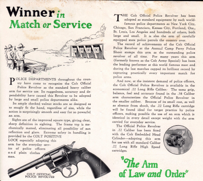 A-81 "Universally Accepted Official Police Revolver" 4th version -2