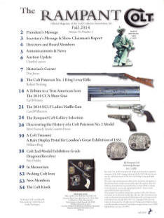 2014 fall rampant colt magazine content