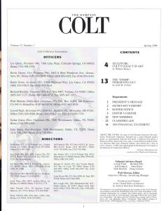 1996 spring rampant colt magazine contents