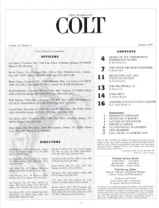 1997 summer rampant colt magazine content