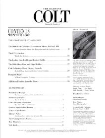 2002 winter the rampant colt magazine content