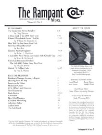 2004 fall the rampant colt magazine contenys