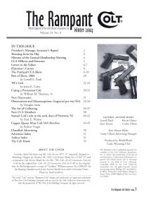 2004 winter the rampant colt magazine content