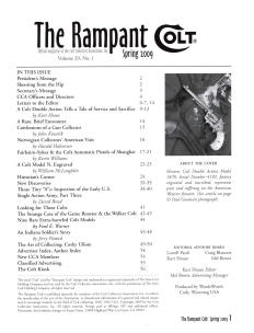 2009 spring rampant colt magazine contents