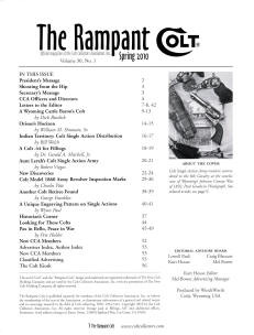 2010 spring-2 rampant colt magazine contents
