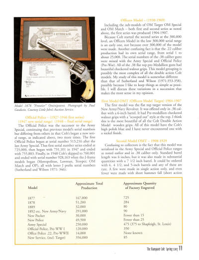 Secrets for collecting double-action Colt revolvers page 3