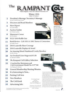 2016 winterl Rampant Colt magazine content