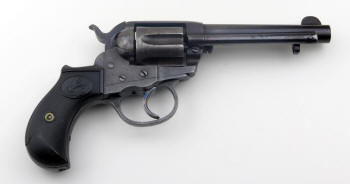 Colt .38 Model 1877 'Lightning' (1904) Am. Ex. Co. left side