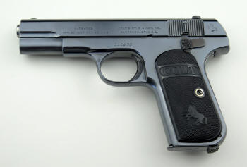 Colt M1903 .32 Rimless-Smokeless, Type III, (1919) left side