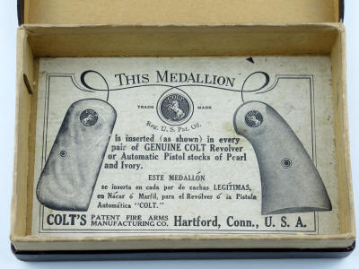 Colt M1908 Hammerless Semi-Automatic .25 cal. pistol with box-2